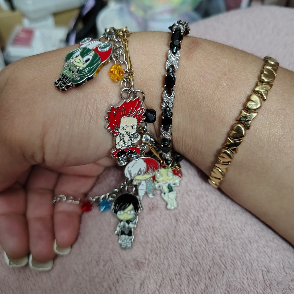 Anime Character Charm Bracelets/ My Hero Academy Characters
